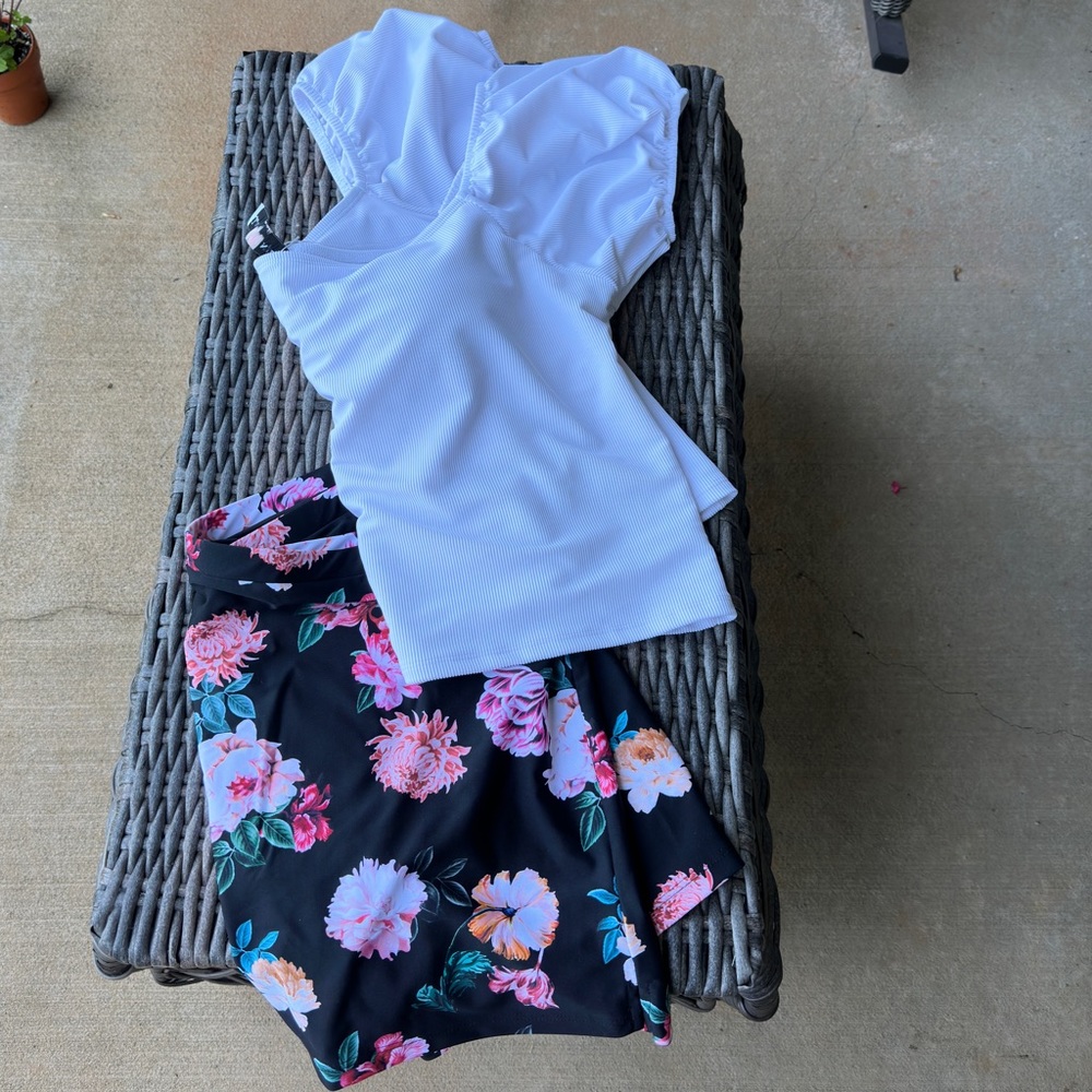 Pink desert 2 piece swim set